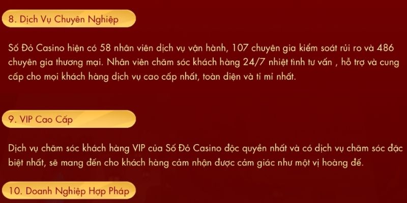 Dịch vụ chuyên nghiệp